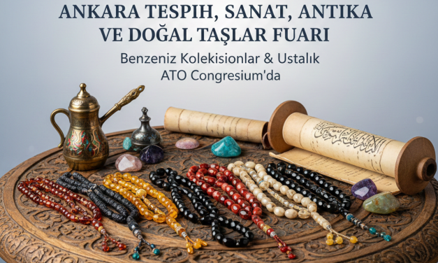 Ankara Tespih, Sanat, Antika ve Doğal Taşlar Fuarı 2026