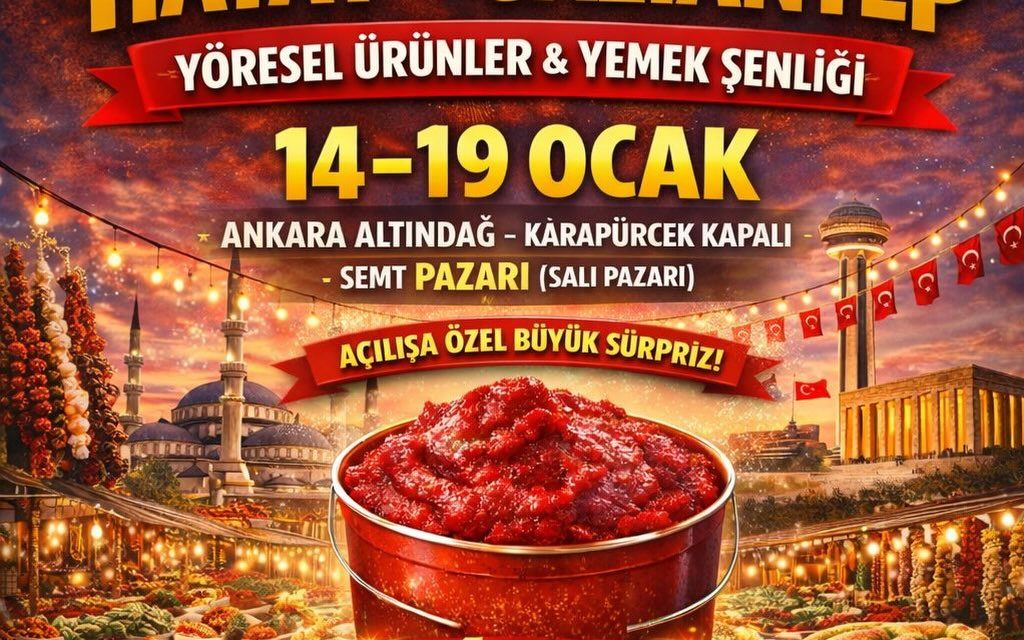 Hatay Gaziantep Urfa Yöresel Ürünler Festivali Karapürçekte