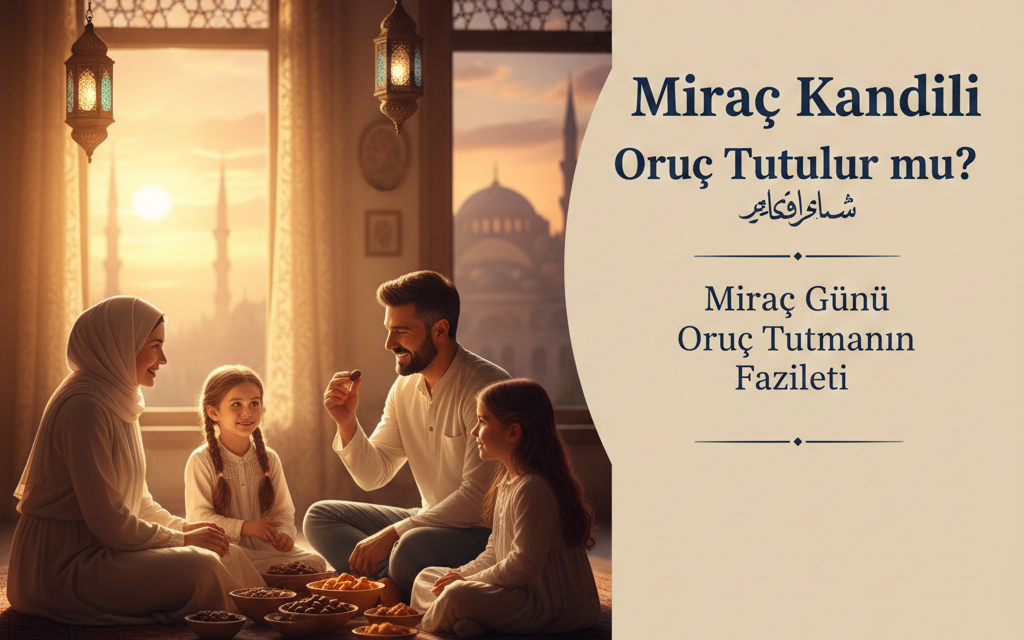 Miraç Kandili Oruç Tutulur mu? Miraç Günü Oruç Tutmanın Fazileti