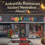 Hoş Geldin Ramazan Süsleri Ankara’da Nerede Satılır?