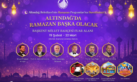 Altındağ’da Ramazan Etkinlikleri Başlıyor