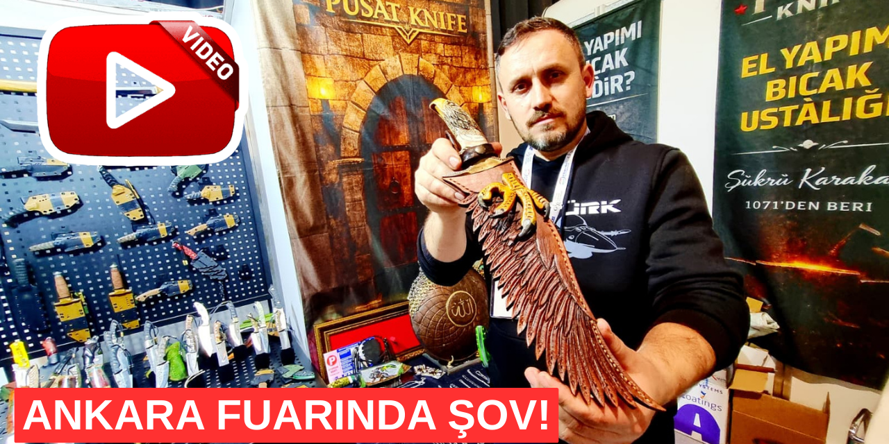 PUSAT KNIFE Fuarda Büyük İlgi Gördü