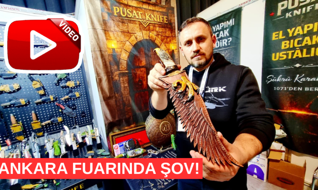 PUSAT KNIFE Fuarda Büyük İlgi Gördü