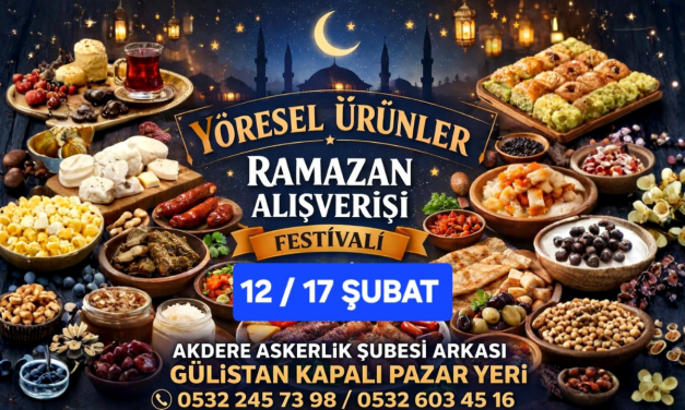 Ramazan’a Özel Lezzet Dolu Festival Akdere’de Başlıyor