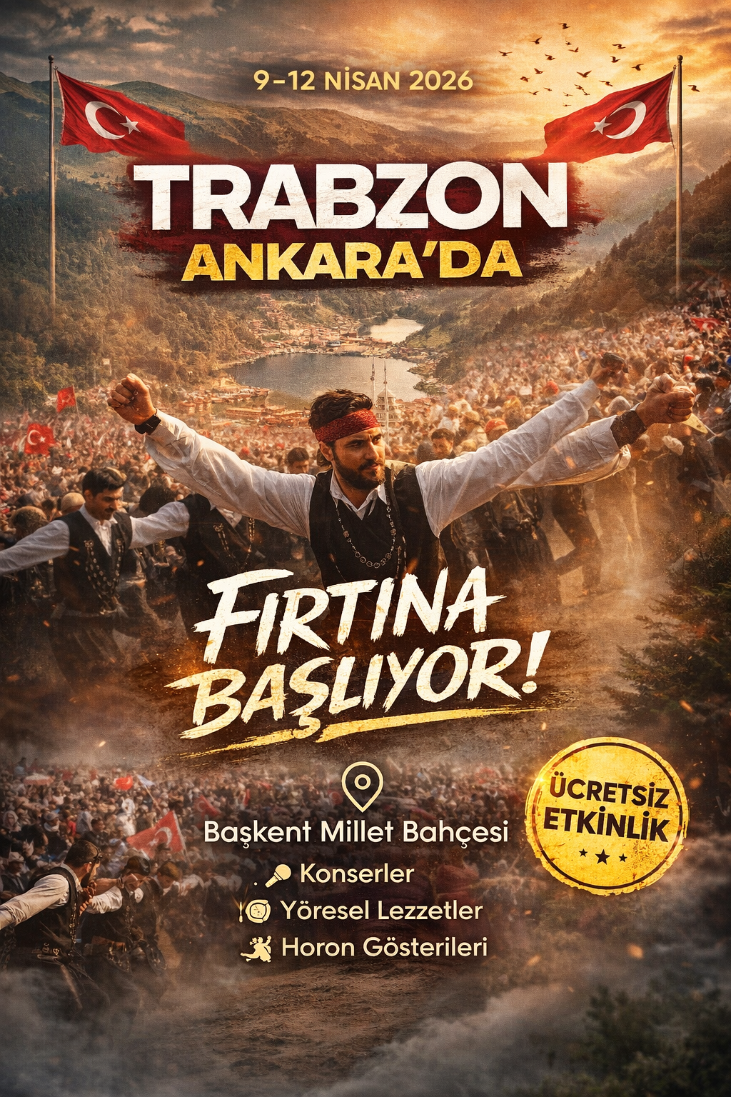 Trabzon Günleri Ankara'da (9/12 Nisan 2026)