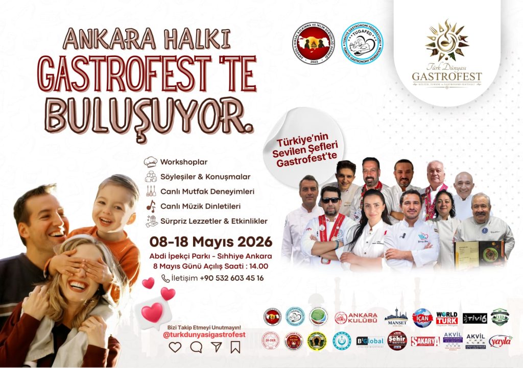 Türk Dünyası Gastrofest Ankara’da