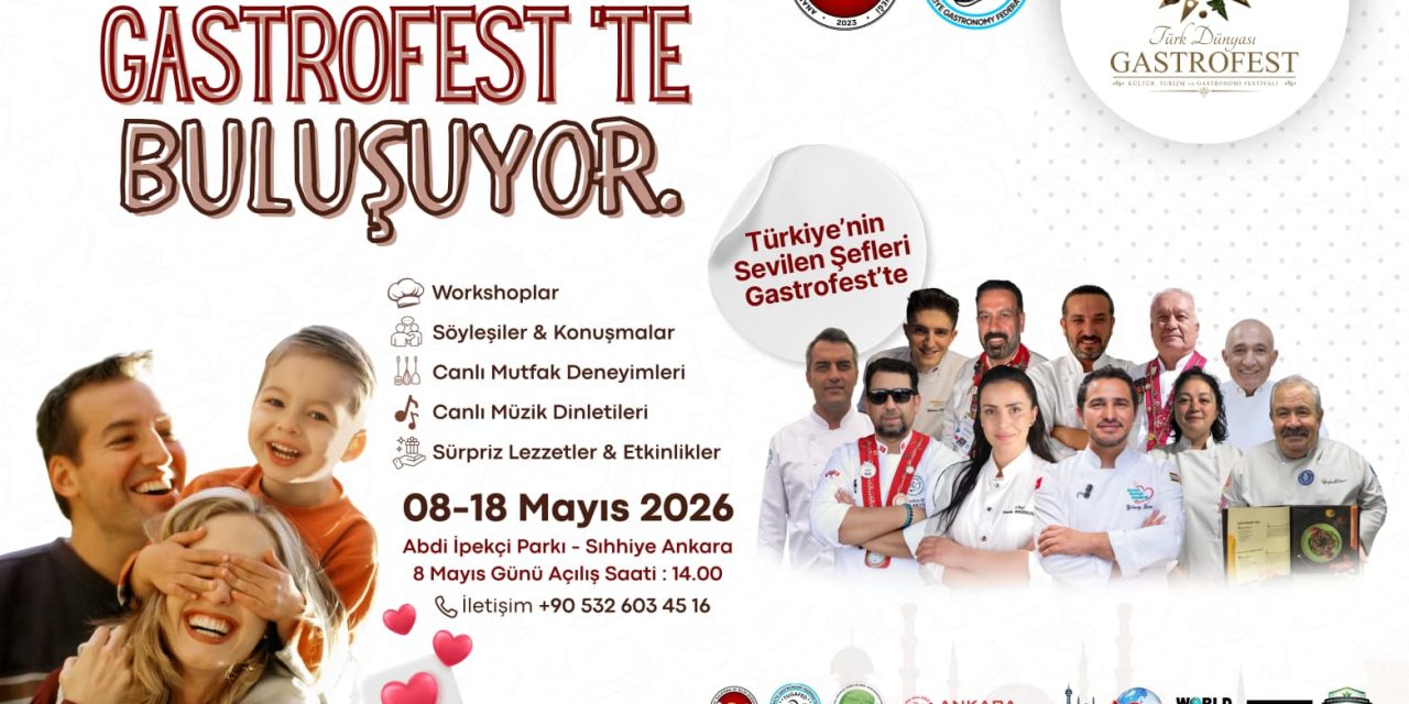 Türk Dünyası Gastrofest Ankara’da