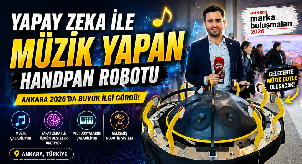 Yapay Zeka ile Müzik Yapan Handpan Robotu