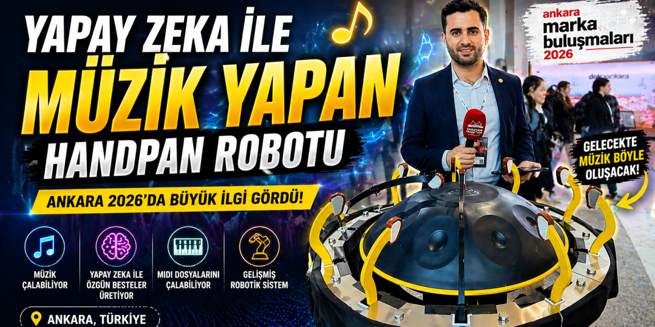 Yapay Zeka ile Müzik Yapan Handpan Robotu
