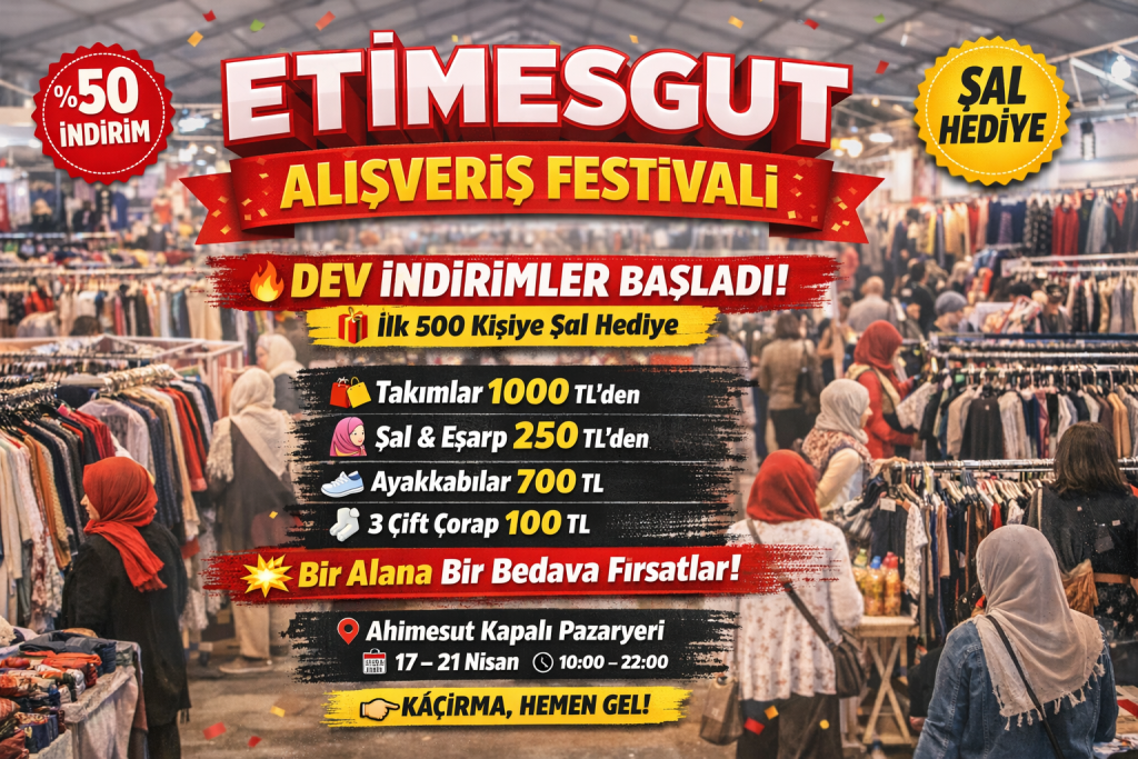 Ankara Fest Ahimesut Kapalı Pazar Yerine Geliyor