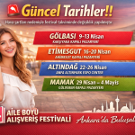 Ankara’da Büyük Alışveriş Festivali Başlıyor! Gölbaşı, Etimesgut, Altınpark, Mamak