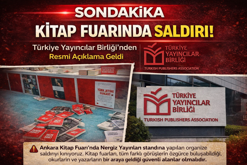 Ankara Kitap Fuarı’ndaki Saldırıya Türkiye Yayıncılar Birliği’nden Açıklama