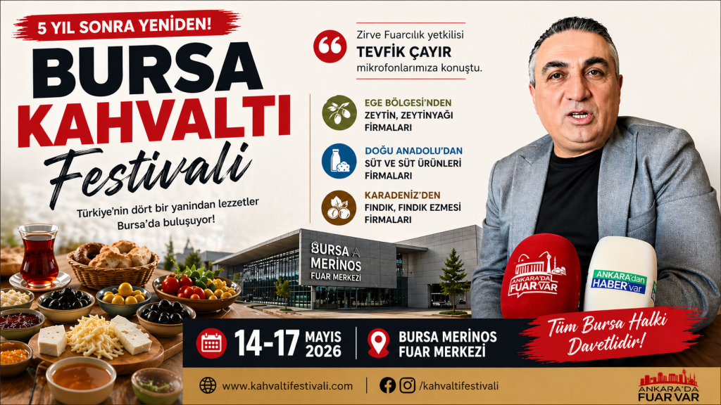 Bursa Kahvaltı Festivali 2026 Başlıyor: 5 Yıl Sonra Büyük Buluşma