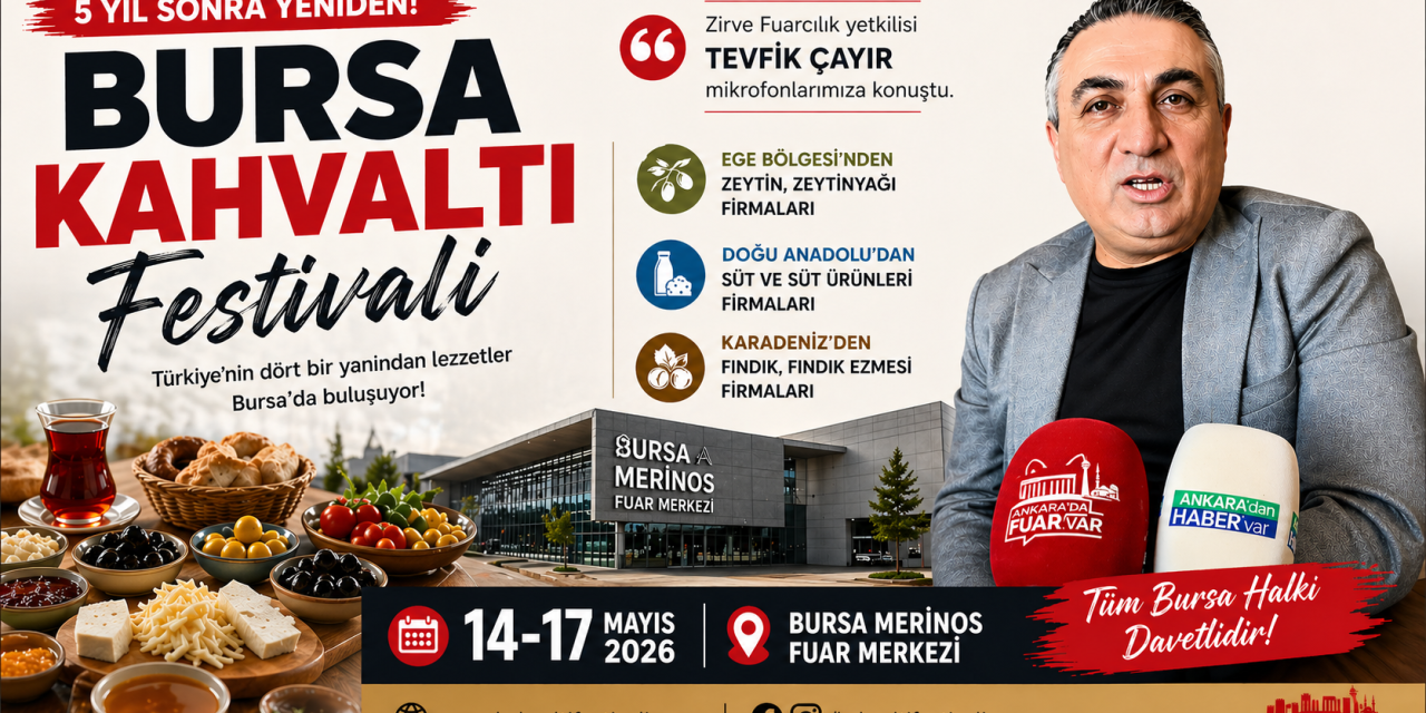 Bursa Kahvaltı Festivali 2026 Başlıyor