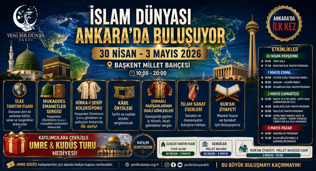 İslam Ülkeleri ve Müslüman Topluluklar Fuarı Ankara'da Başlıyor