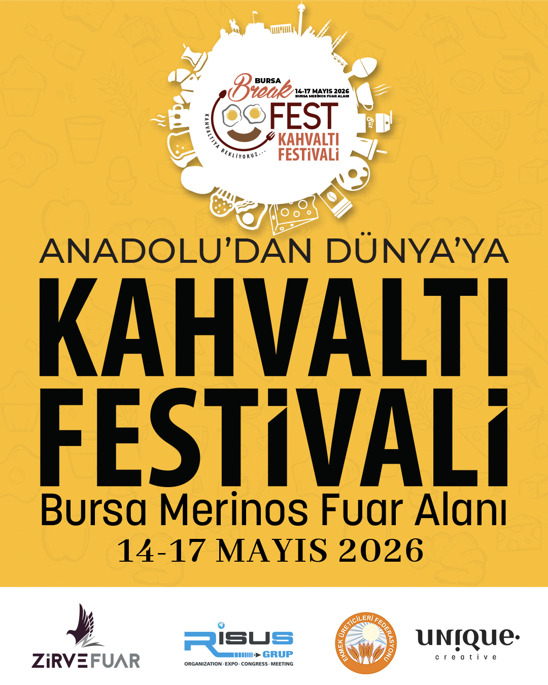 Bursa Kahvaltı Festivali 2026 Başlıyor: 5 Yıl Sonra Büyük Buluşma