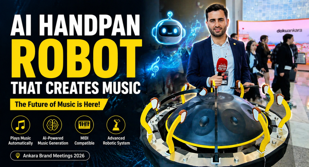 AI Handpan Robot That Creates Its Own Music