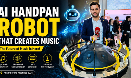 AI Handpan Robot That Creates Its Own Music