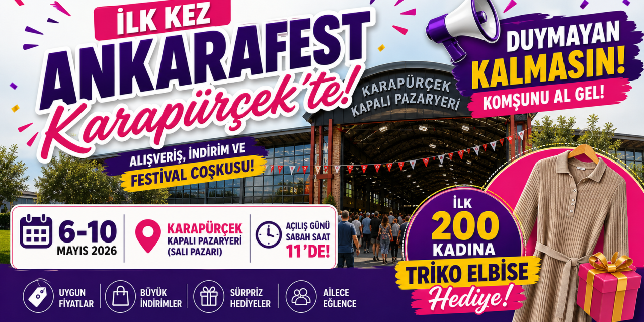 ANKARAFEST Karapürçek’te Başlıyor