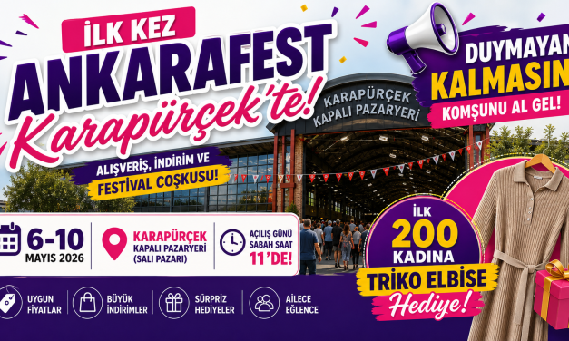 ANKARAFEST Karapürçek’te Başlıyor