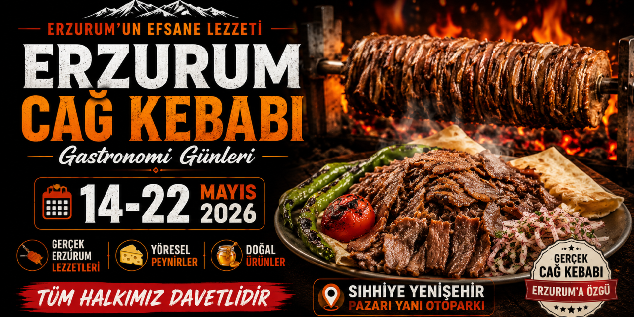 Erzurum Cağ Kebabı Gastronomi Günleri Ankara’da