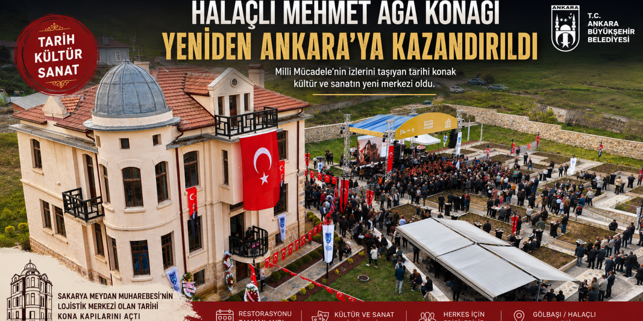 Halaçlı Mehmet Ağa Konağı Yeniden Hayat Buldu