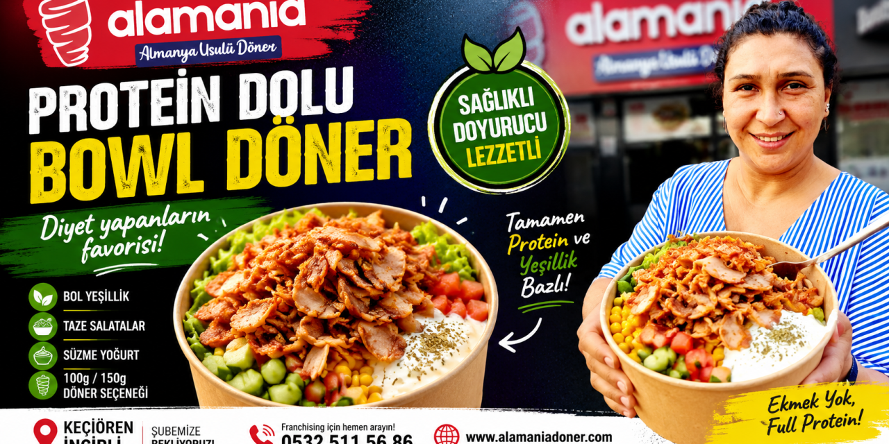 Protein Bowl Döner Gençlerin Favorisi Oldu