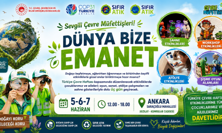 Türkiye Çevre Haftası Ankara Saraçoğlu Mahallesinde