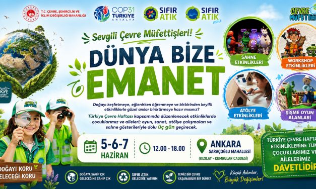 Türkiye Çevre Haftası Ankara Saraçoğlu Mahallesinde