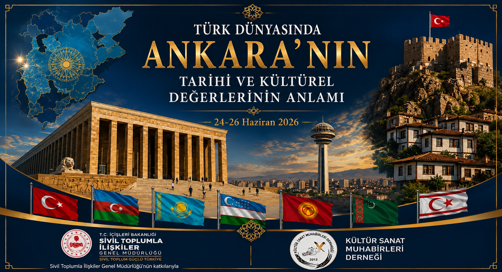 Ankara’nın Kültürel Mirası Türk Dünyası Perspektifiyle Masaya Yatırılıyor