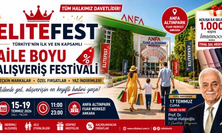 Ankara Yaz İndirimli Alışveriş Festivali 2026 Altınpark’ta Başlıyor | Elitefest