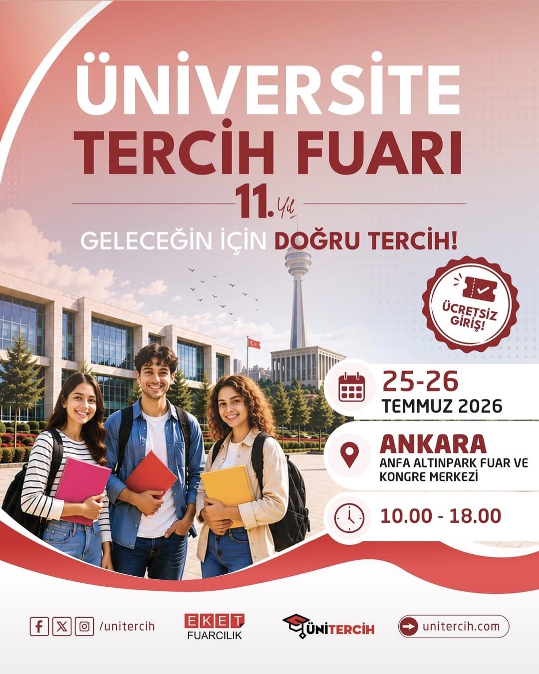 nkara Üniversite Tercih Fuarı 2026