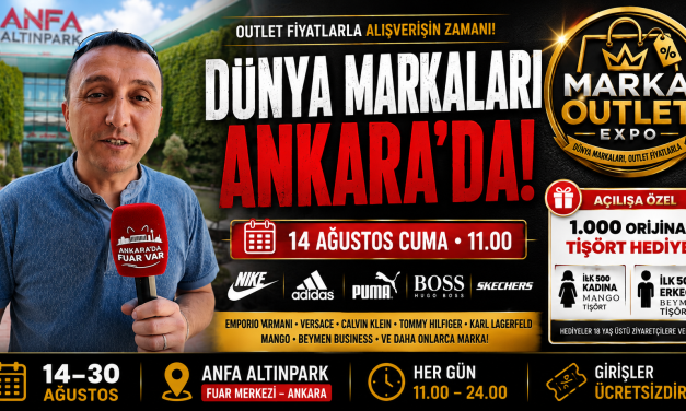 Ankara’da Marka Outlet Expo Başlıyor