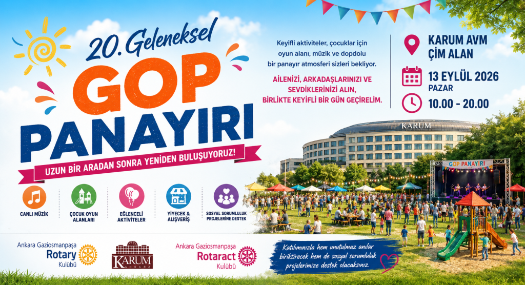 20. Geleneksel GOP Panayırı 2026