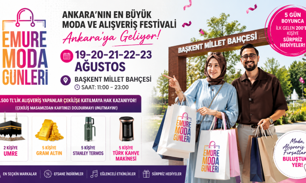 Emure Moda Günleri Ankara’ya Geliyor