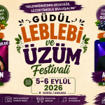 Güdül Leblebi ve Üzüm Festivali 5-6 Eylül’de Başlıyor