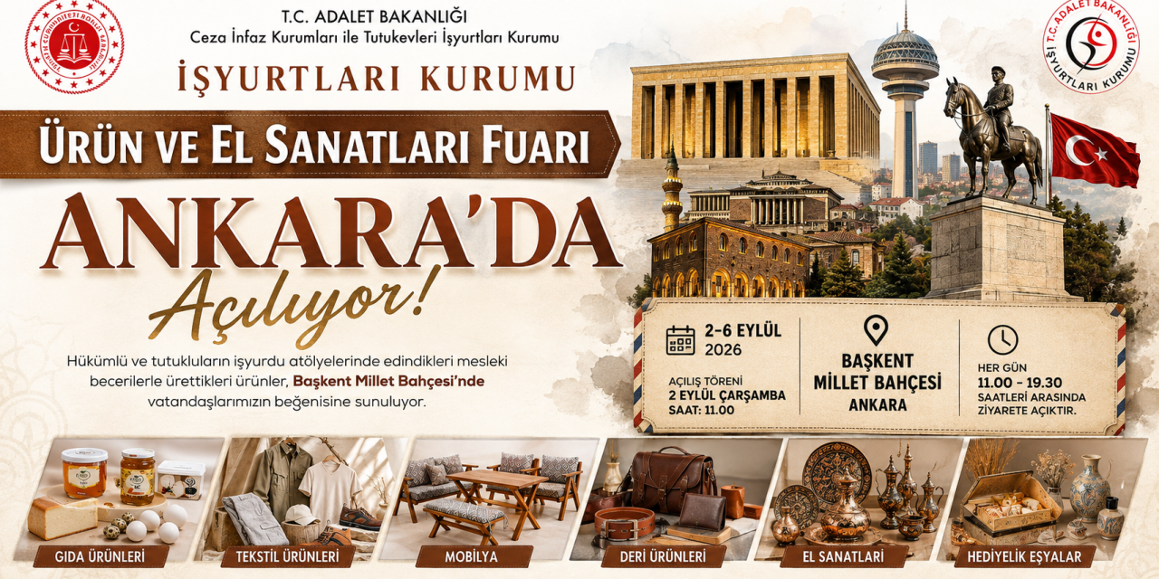 Ankara İşyurtları Ürün ve El Sanatları Fuarı 2026