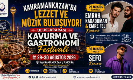 Kahramankazan Uluslararası Kavurma ve Gastronomi Festivali 2026
