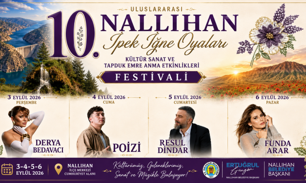 10. Uluslararası Nallıhan İpek İğne Oyaları Festivali 2026 Başlıyor
