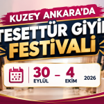 Kuzey Ankara’da Tesettür Giyim Festivali Düzenlenecek
